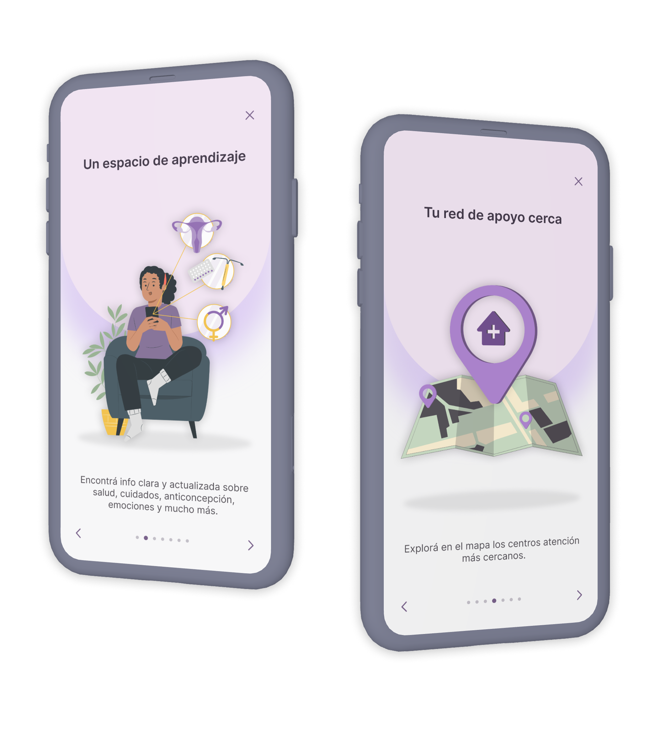 GINA App - Espacio de aprendizaje y red de apoyo